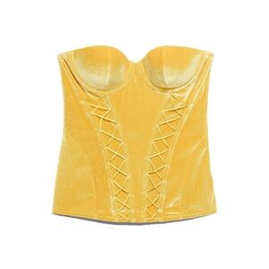 NWOT Savage X Fenty Velvet Vixen Corset